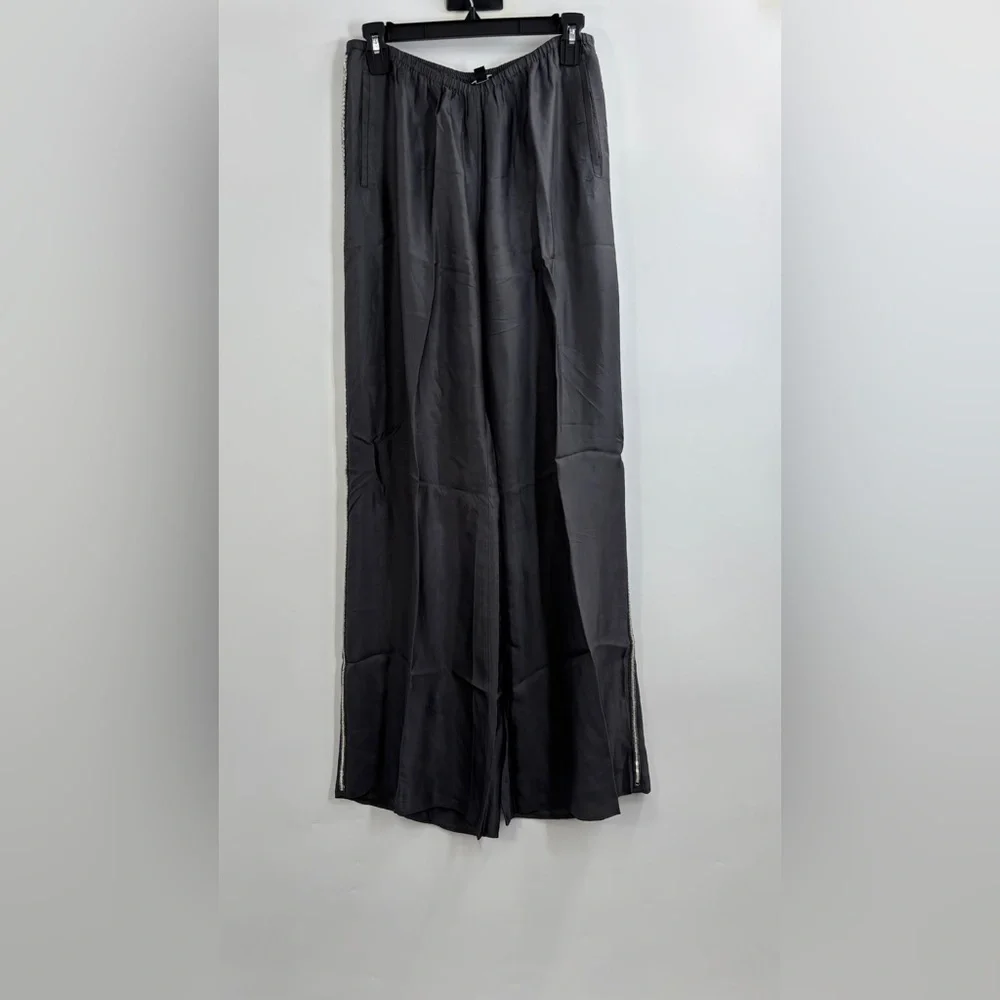 J.Crew Tall Cosmo pant in viscose twill with embellished side stripe - Picture 7 of 9